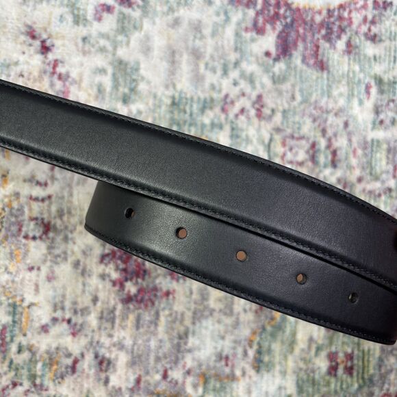 Gucci Black Interlocking G Black Belt - Picture 5 of 7